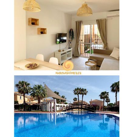 维拉Marinas Sol - Tu Hogar Con Jardin Privado!公寓 外观 照片
