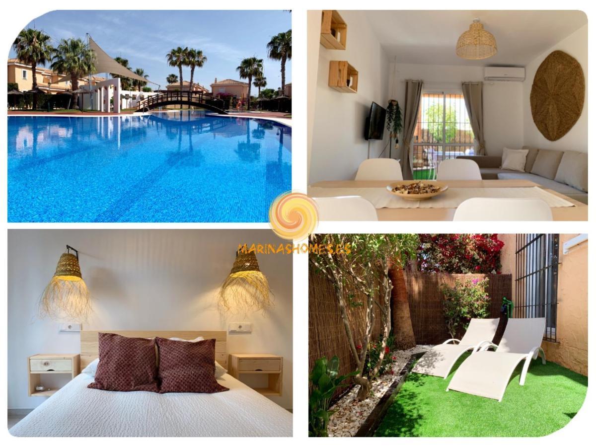 维拉Marinas Sol - Tu Hogar Con Jardin Privado!公寓 外观 照片